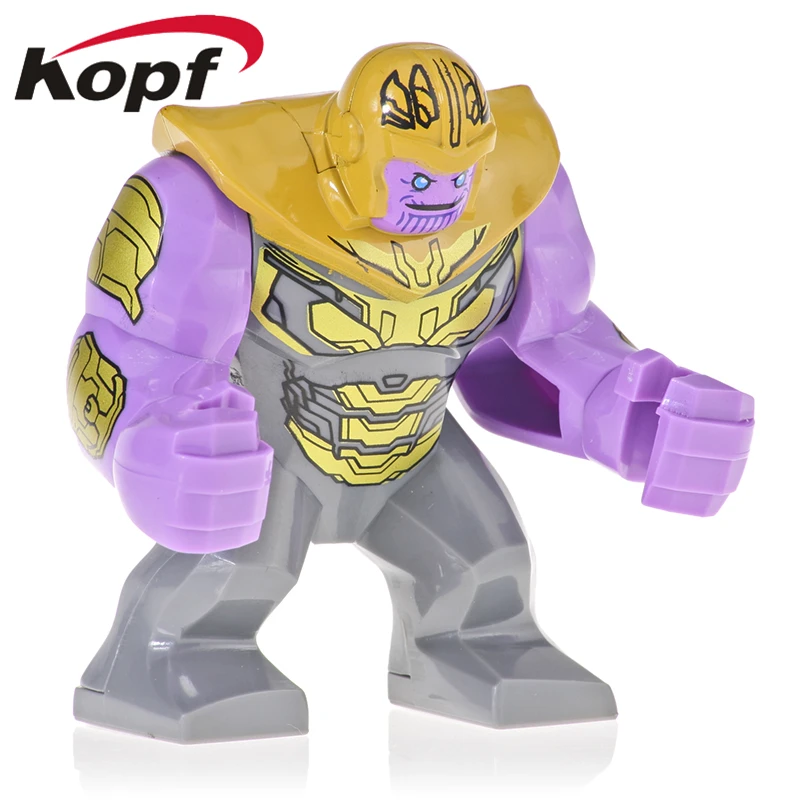 

Singel Sale 7CM Infinity War Avengers 3 Thanos Hulk Cull Super Heroes ActionBuilding Blocks Bricks For Children Gift ToysXH 1053