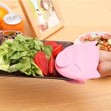 1 шт. термостойкие перчатки милые в форме розовой свинки силиконовые перчатки для плиты выпечка торта анти-горячий Зажим инструменты