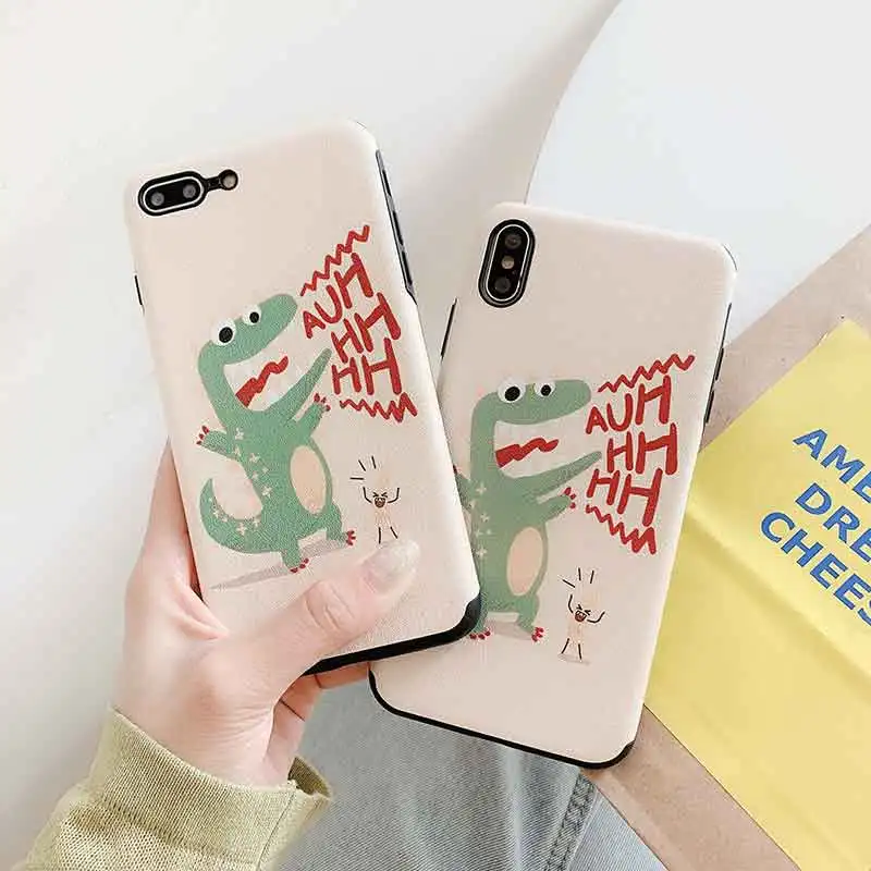 

RKQ Funny Cute Dinosaur 3D Emboss Style Soft Phone Case For Huawei P20 P30 Lite Honor 8X V20 Mate 10 20 pro Case