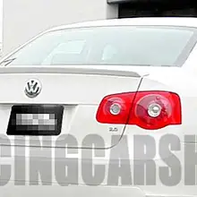 Неокрашенный GT стиль багажник спойлер подходит для VW JETTA 5 MK5 2006-2009 V013F
