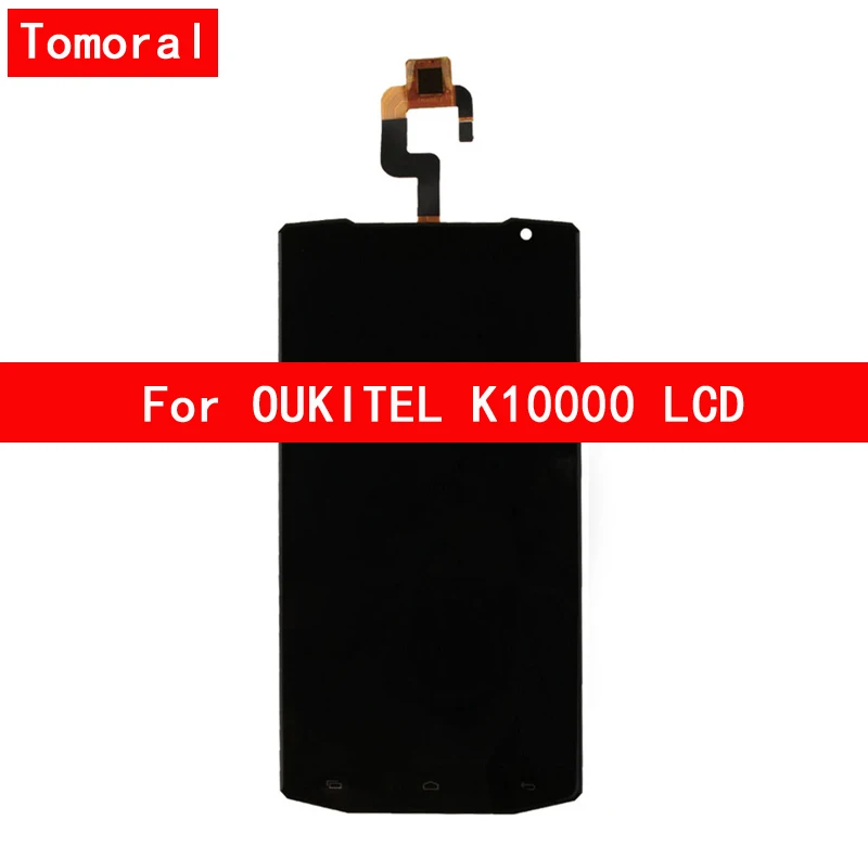 100 Tested Original For OUKITEL K10000 Display Touch Screen Digitizer Full LCD By Free Shipping