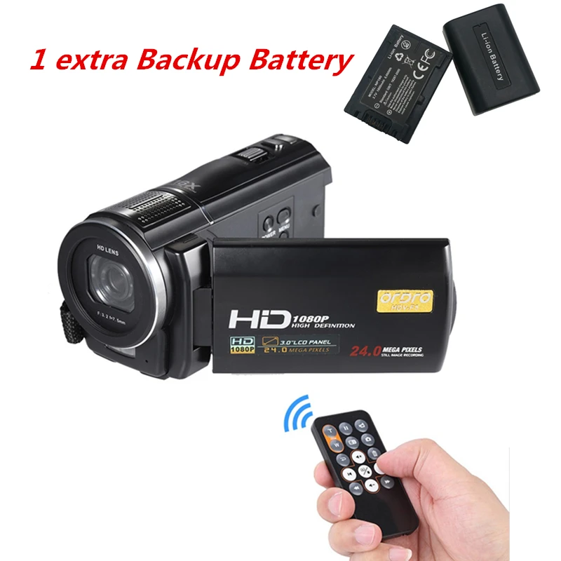 1080P Full HD Digital Camera 24MP Professional Video