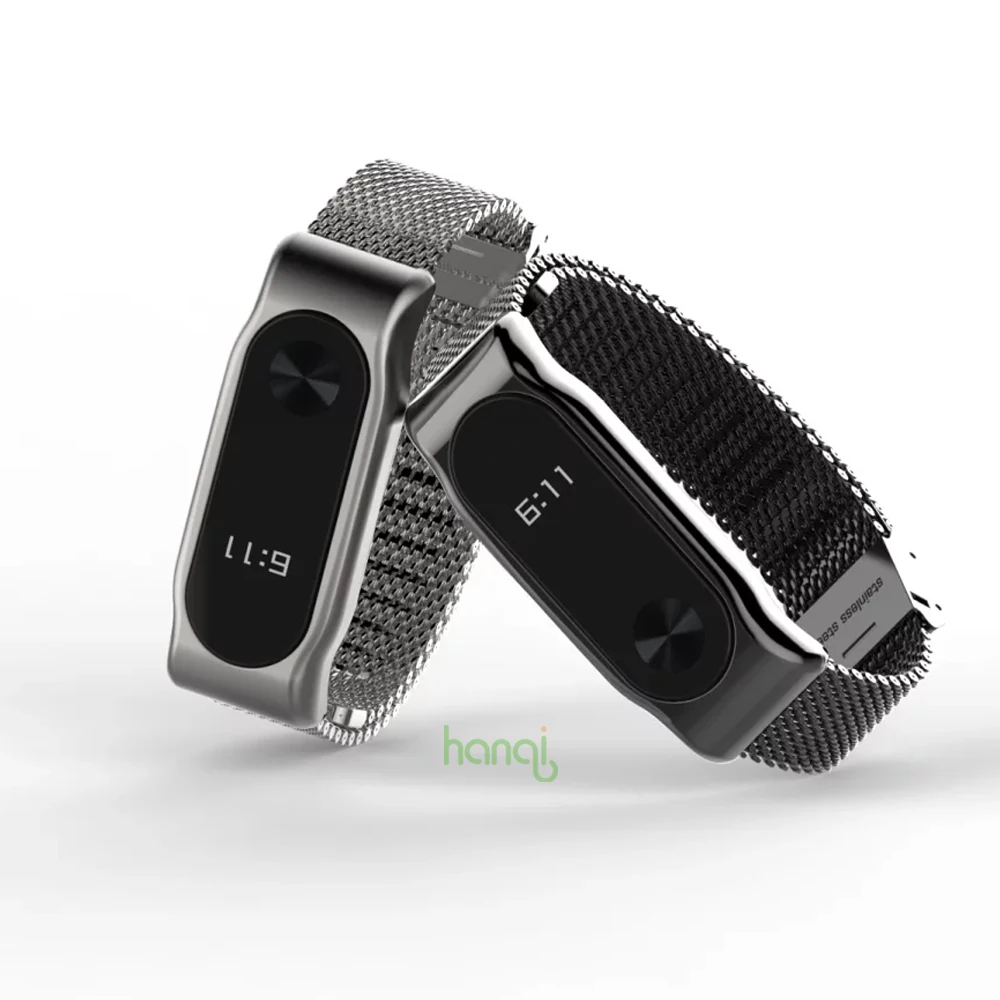 Оригинальный металлический ремешок Mijobs для браслетов MiBand 2 браслет из