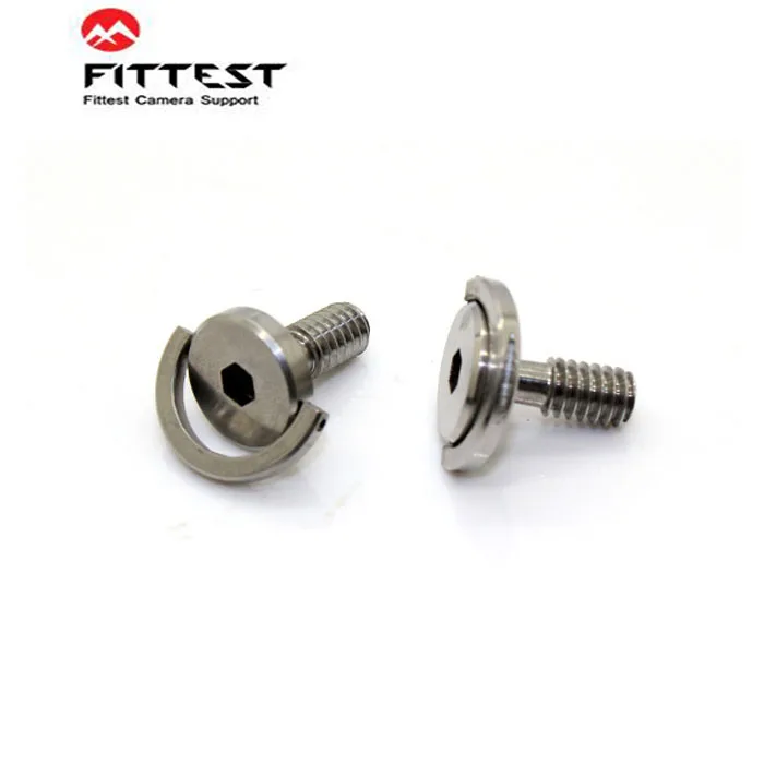 FITTEST TRIPOD Monopod CAMERA SCREWS D Ring Screw UNC1/4" New LONGER