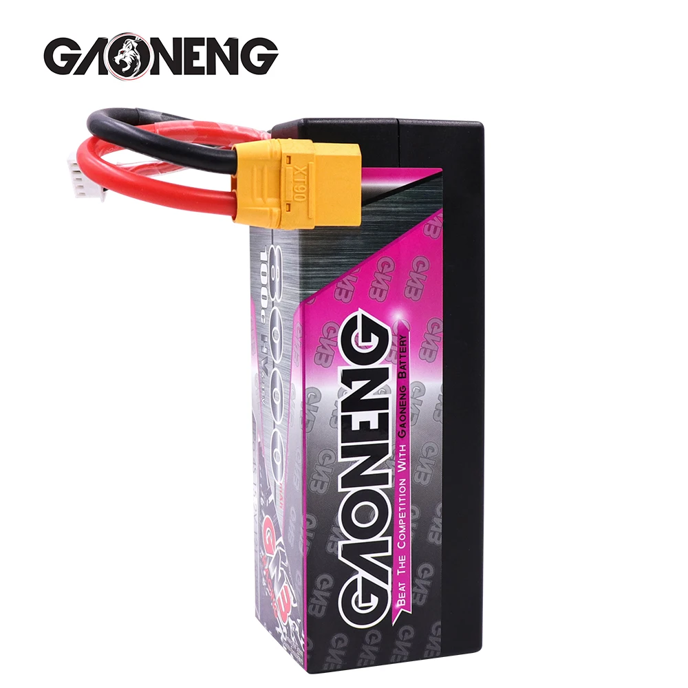 Gaoneng GNB 8000mAh 4S 15,2 V HV 100C/200C жесткий чехол LiPo аккумулятор XT90 Разъем для 1:8 1/8 RC автомобиль четыре привода внедорожник RC автомобиль