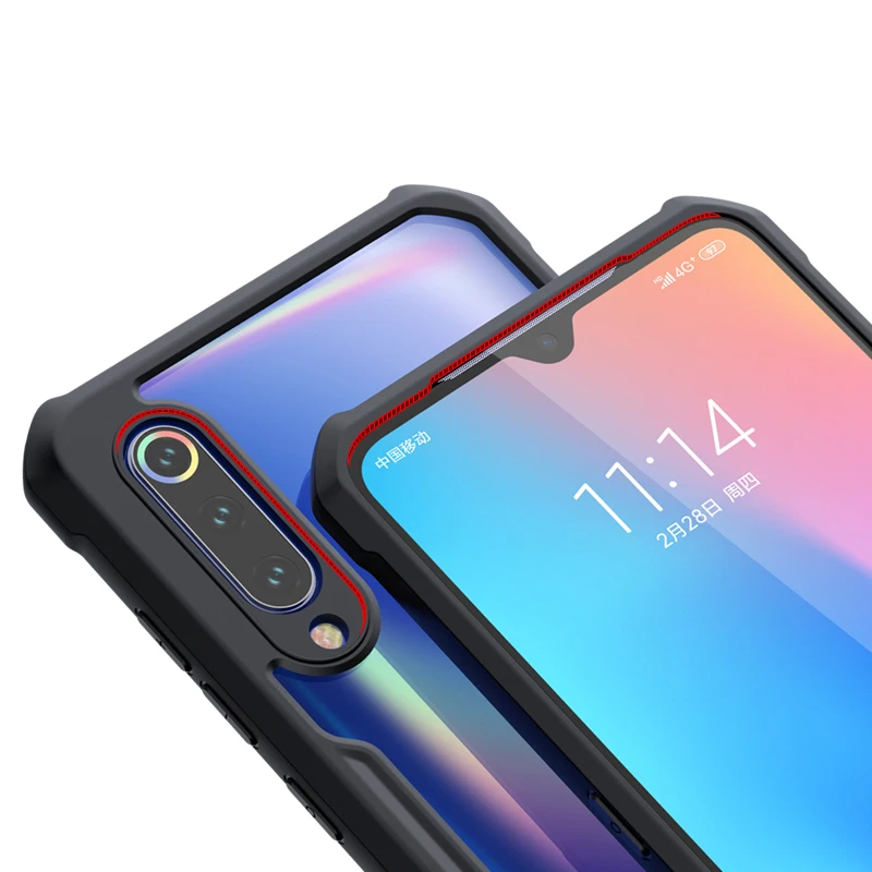 Для Xiaomi mi 9 mi 9 SE чехол для телефона XUNDD подушка безопасности противоударный чехол 360 полная защитная задняя крышка для mi 9 mi 9 se чехол с ремешком