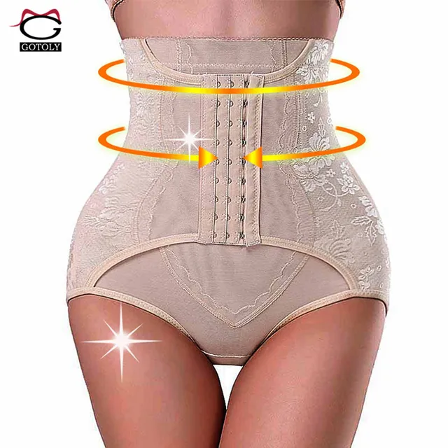 High Waist Trainer Tummy Control Panties Butt Lifter Body Shaper Corsets Hip Abdomen Enhancer
