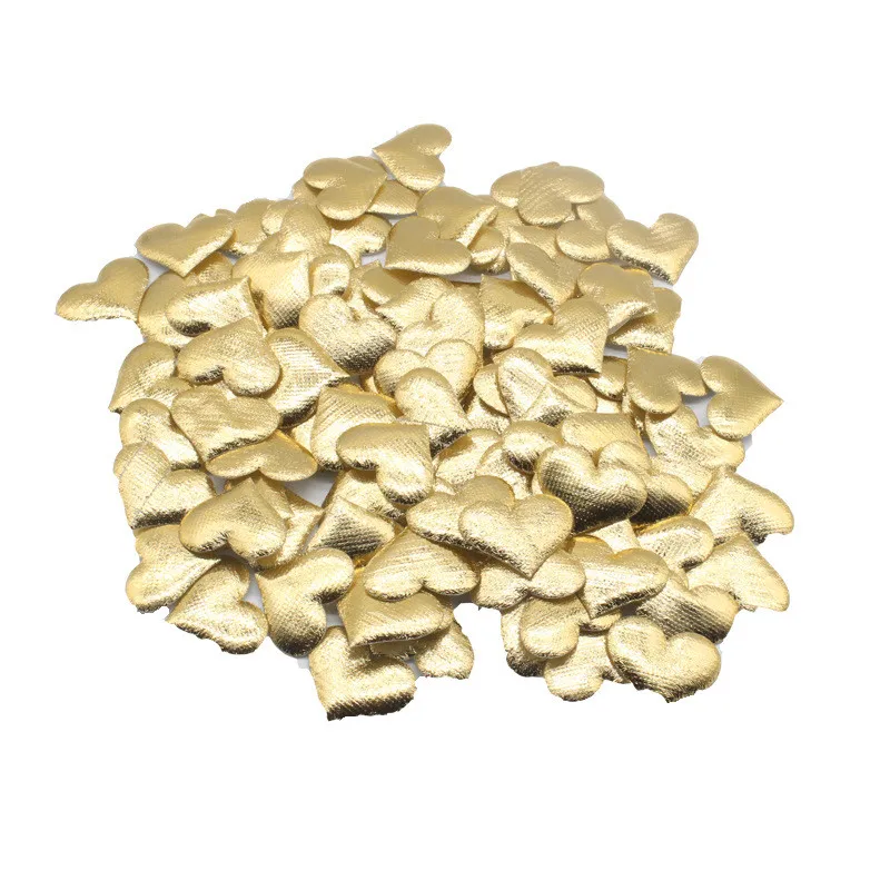 100pcs Fabric Heart DIY Wedding Party Confetti Table Decoration Birthday Party Decorative Supplies High Quality PT40 (12)