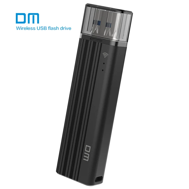 DM WFD016 32 ГБ беспроводной флэш-накопитель USB 3.0 высокую скорость Передачи Данных Для iPhone/Android/ПК USB Flash диск - Цвет: Black