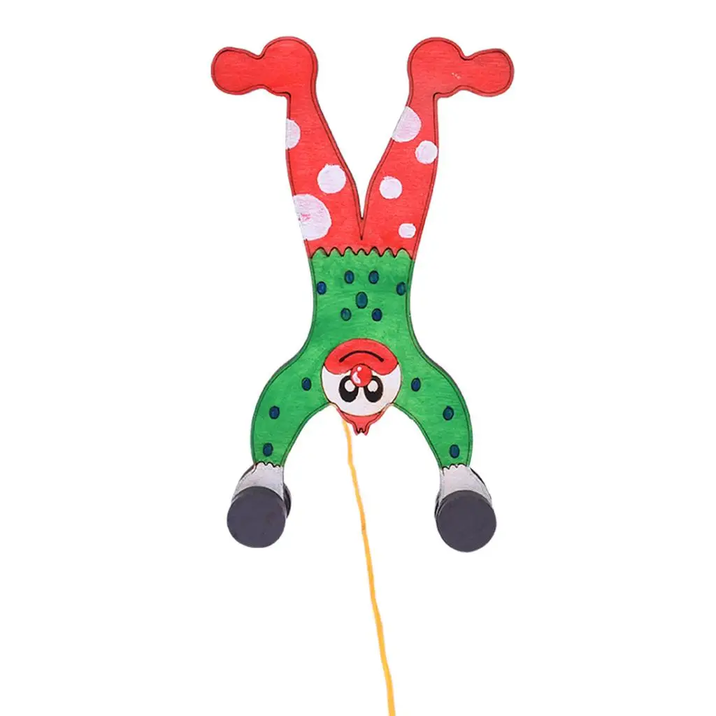 Kids Toddlers DIY Clown Physical Technology Model Kindergarten Education Toy