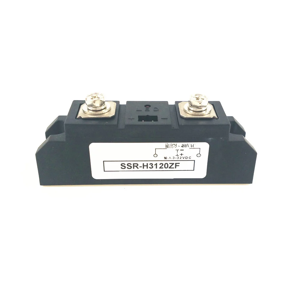 

Промышленные твердотельные реле 120A Однофазный DC контролируемый AC SSR-H3120ZF
