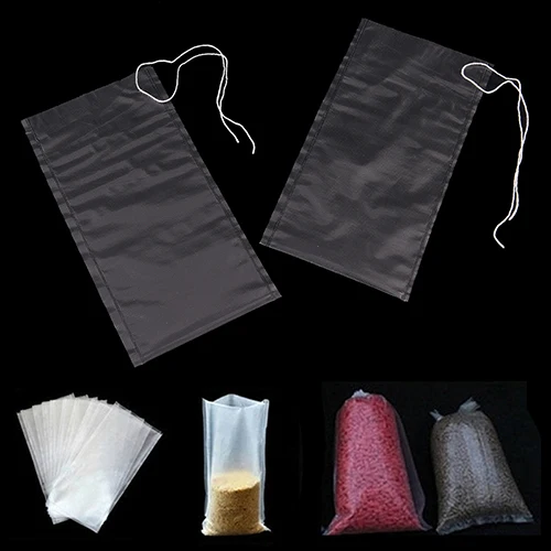 20Pcs//Bag Carp Fishing Bait PVA Dissolve Bag Water-Soluble Tackle 4 Sizes Nq