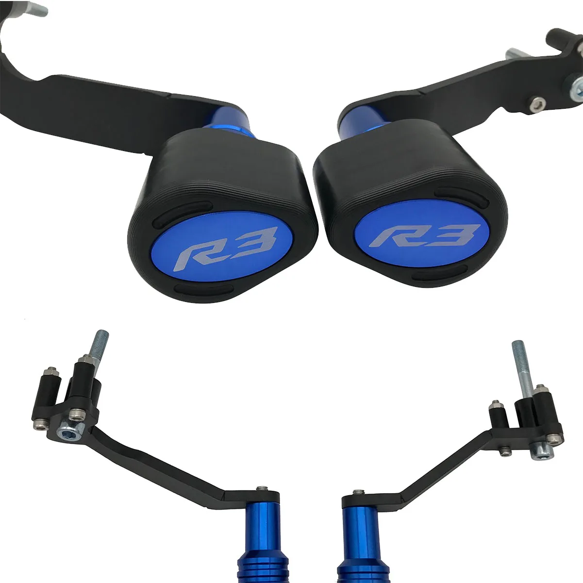 

Motorcycle YZF R 3 2019 Frame Falling Crash Slider Protectors Sliders Protector For YAMAHA YZF-R3 YZFR3 YZF R 3 2019 Accessories