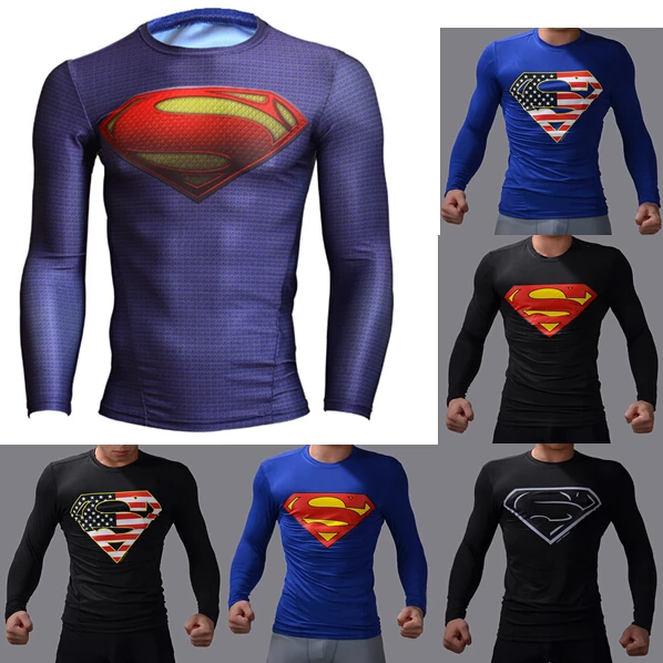 superman under armour long sleeve