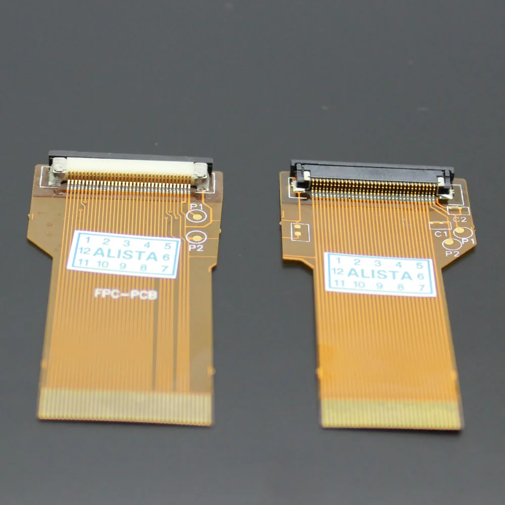 10x 32pins 40pins DIY Backlit LCD Ribbon Cable Highlighted Ribbon Adapter for GBA SP Screen for
