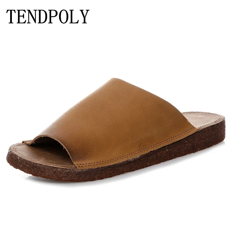 

Fashion wearable breathable women's sandals soft bottom wild casual flat shoes original retro leather soft bottom women's shoes