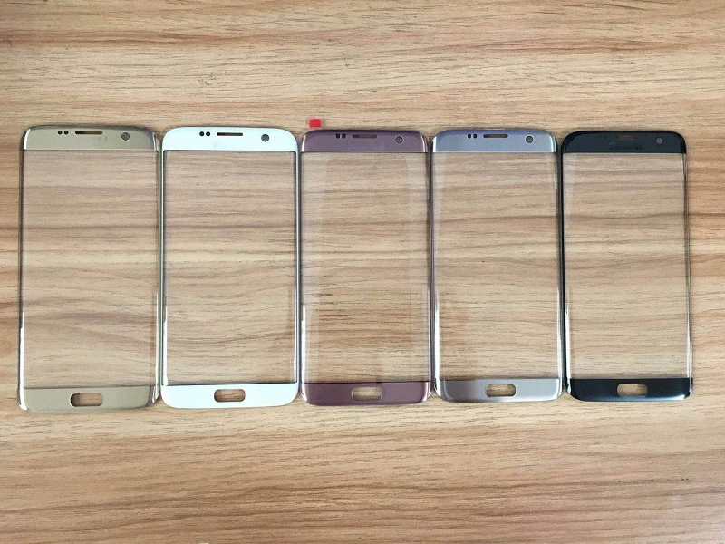 10 шт. Оригинальный сенсорный экран стеклянный объектив для Samsung Galaxy S7 Edge G935 G935F