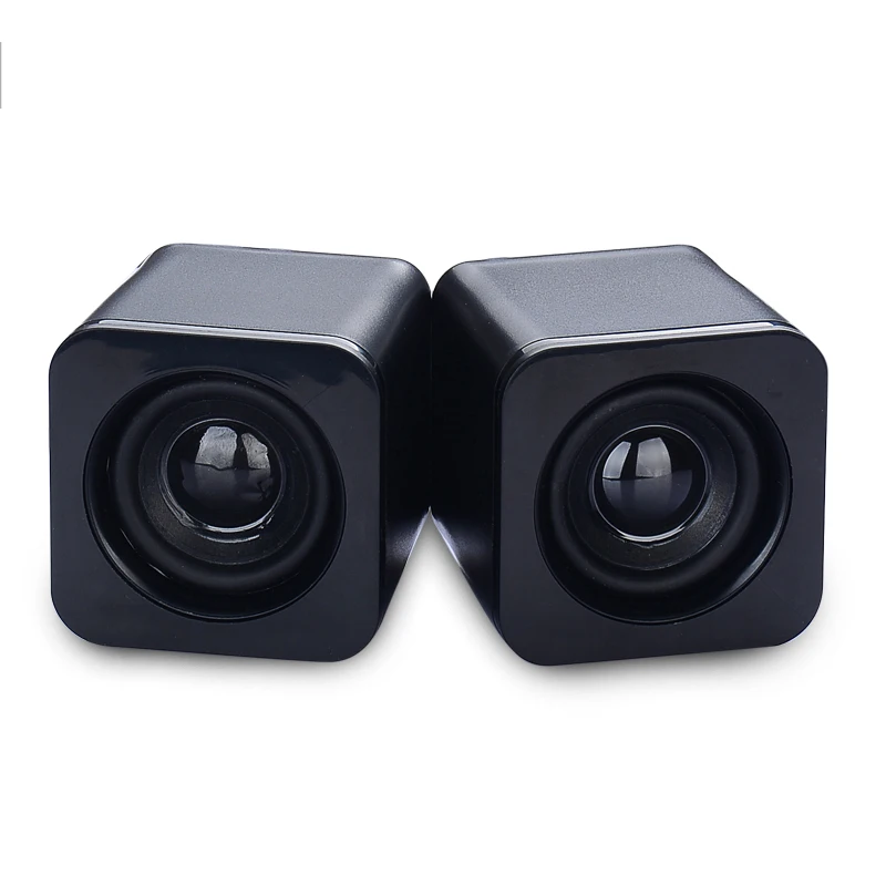 Mini 3.5mm Aux Computer Speakers USB Powered Subwoofer Portable Stereo Loudspeaker PC Speakers