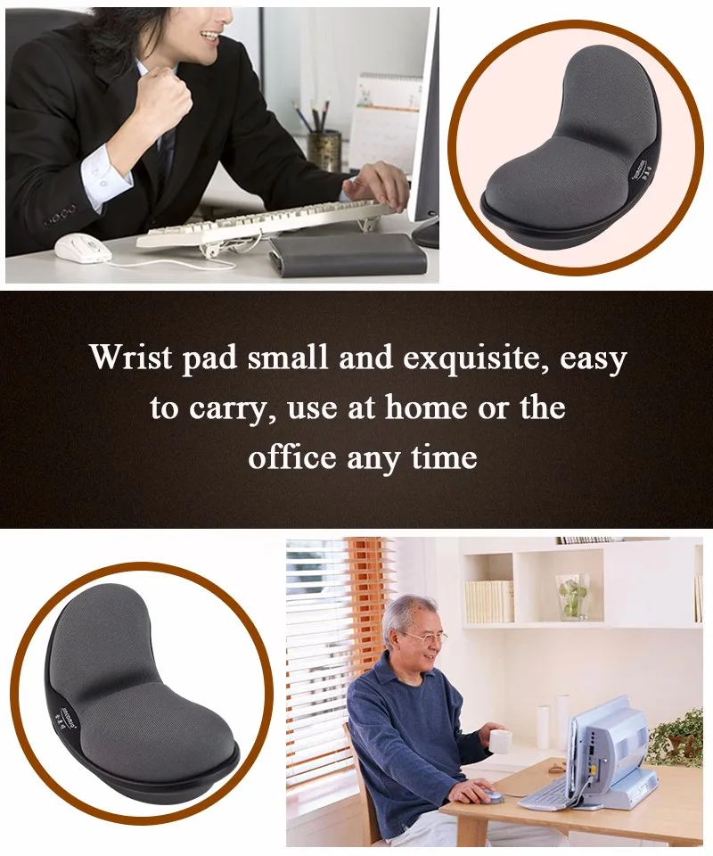 Wrist Rest Mat, Ergonômico, Escritório, Saudável, Computador, Laptop, Desktop