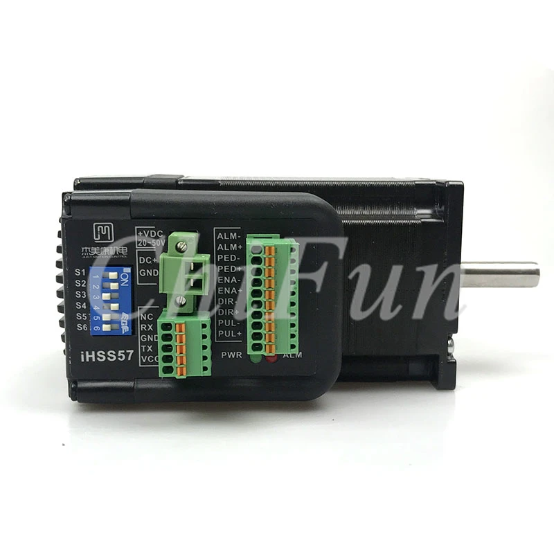 JMC iHSS57 36 20 31 NEMA23 2Nm 36V DC Встроенный шаговый серводвигатель|motor driver|servo motor driverdc servo driver