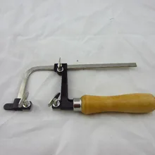 GH859A золото серебро металл белый деревянной ручкой, регулируемая sawbow, пильной рамы, ювелирные изделия режущие инструменты для изготовления