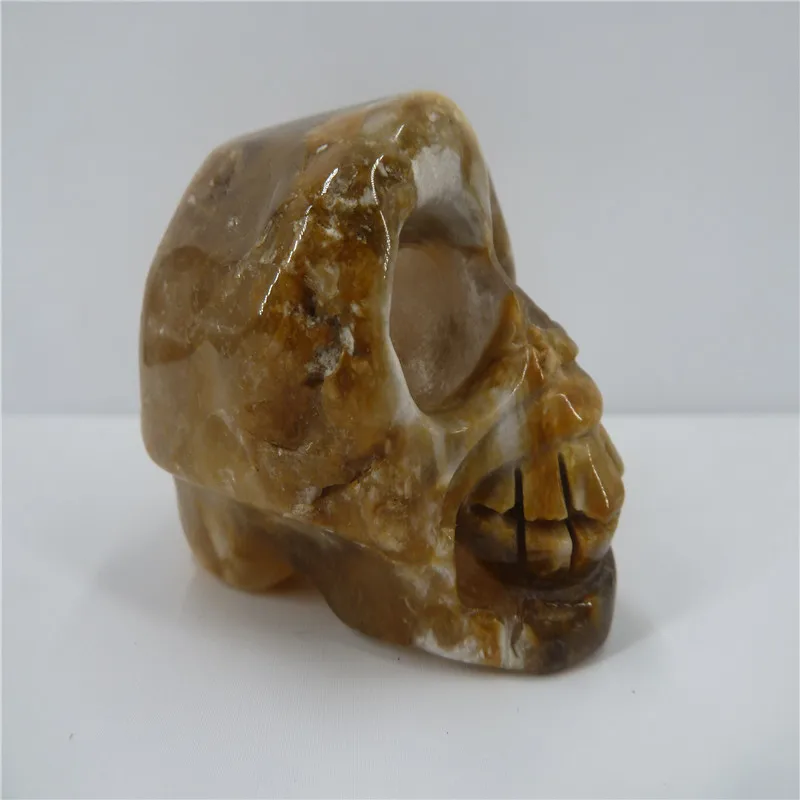 

NATURAL QUARTZ CRYSTAL skull T149