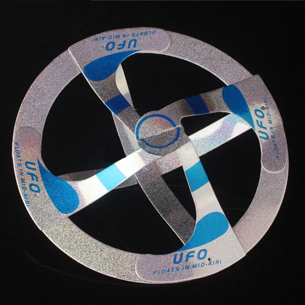 

Mystery Tricks Mid Air UFO Floating Fly UFO Saucer Magic Toy Floating Flying Disk Hover Kid Intelligence Development Trick Toy