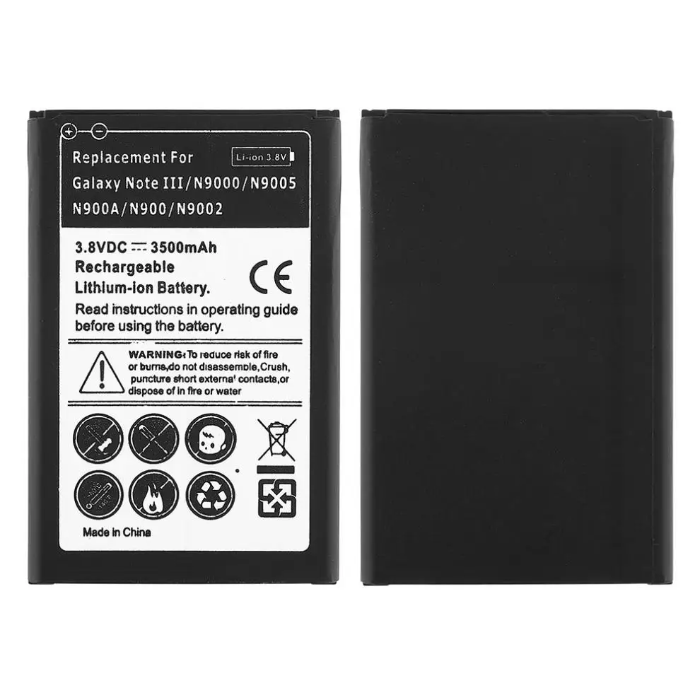 3.8V 3500mAh Mobile Cell Phone Rechargeable Li ion Replacement Battery