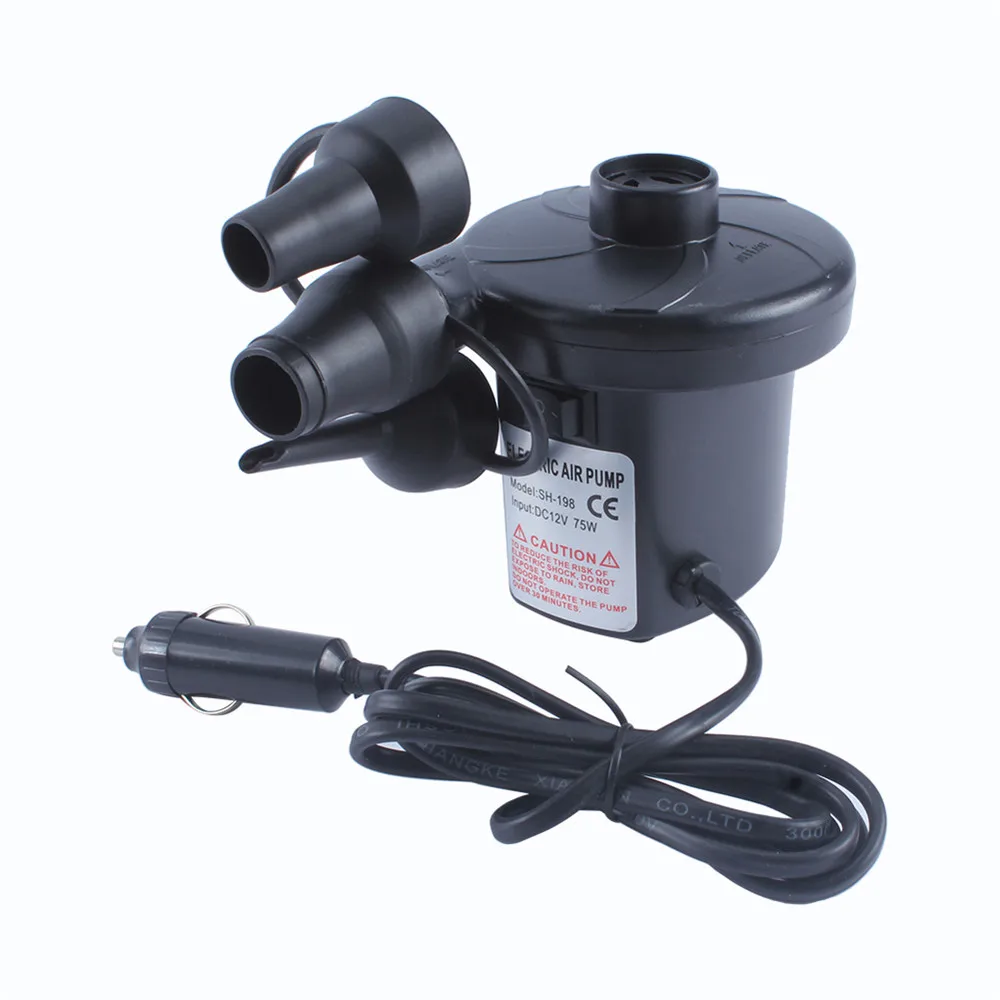A24 DC 12V 3800Pa Electric Air Pump 380L/min for Air Mattress