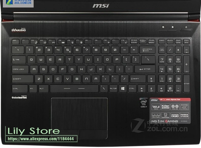 Для MSI GE73 7RD/GE73 Raider/GE73VR/GL72 GP72 PE62 GE63 GE73 17,3 водонепроницаемые ультра тонкие прозрачные ТПУ чехлы для клавиатуры