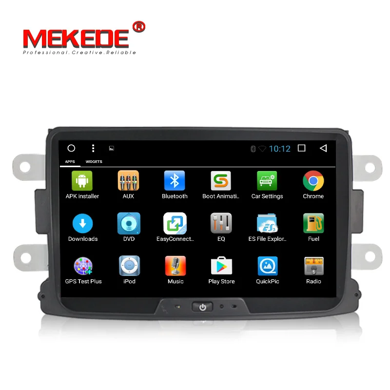 Perfect HD 1024 Quad Core 2GB RAM Android 7.1 Car gps navigation DVD Player For Dacia Sandero Duster Cap tur Lada Xray 2 Logan 2 4