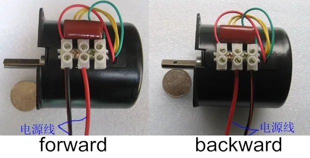 60 AC Z AC 110 V 18 W 2,5 rpm вперед и назад, редукторный переменного тока двигатель с коробкой передач, Реверсивный Постоянный магнит синхронный мотор-редуктор