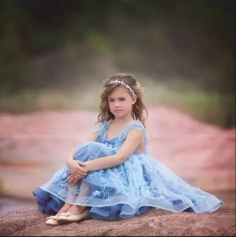“ Cheio para as Meninas do Bebê Elegante Delicado