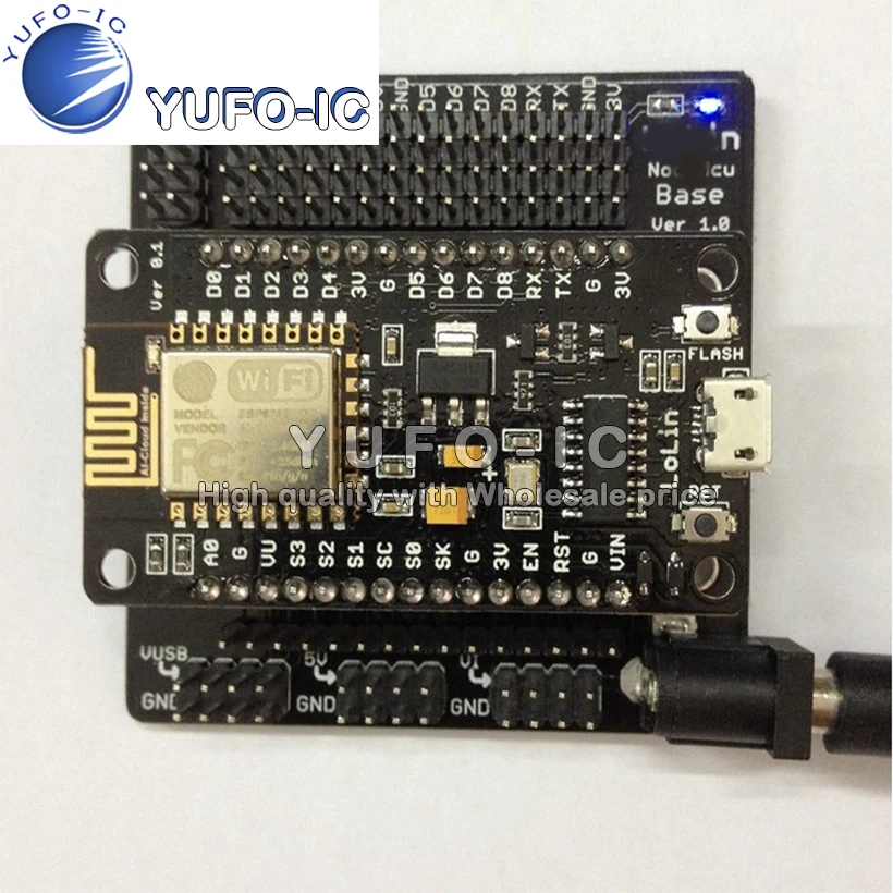 Макетная плата ESP8266 WIFI Базовая расширения совместимая с обратной планой
