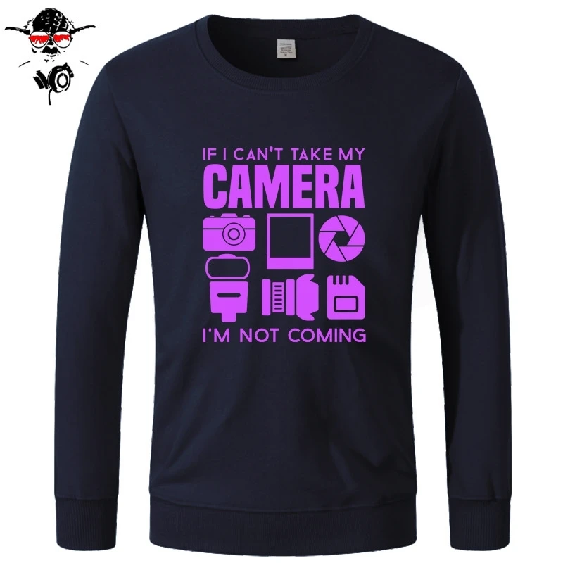 Мужские толстовки Heartbeat of camera мужские новые с длинным рукавом хлопковые модные фотографы Толстовки, Толстовки
