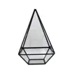 MagiDeal-recipiente para Terrario de cristal geométrico, portavelas, para mesa, terraza, patio, habitación de hoy, decoración del hogar ► Foto 2/6