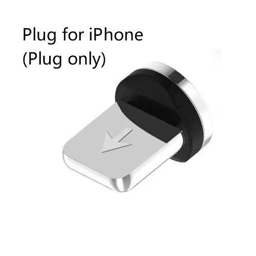 Магнитный зарядный кабель Micro USB кабель для iPhone XS Max X XR магнитное зарядное устройство usb type C светодиодный зарядный провод шнур 1 м