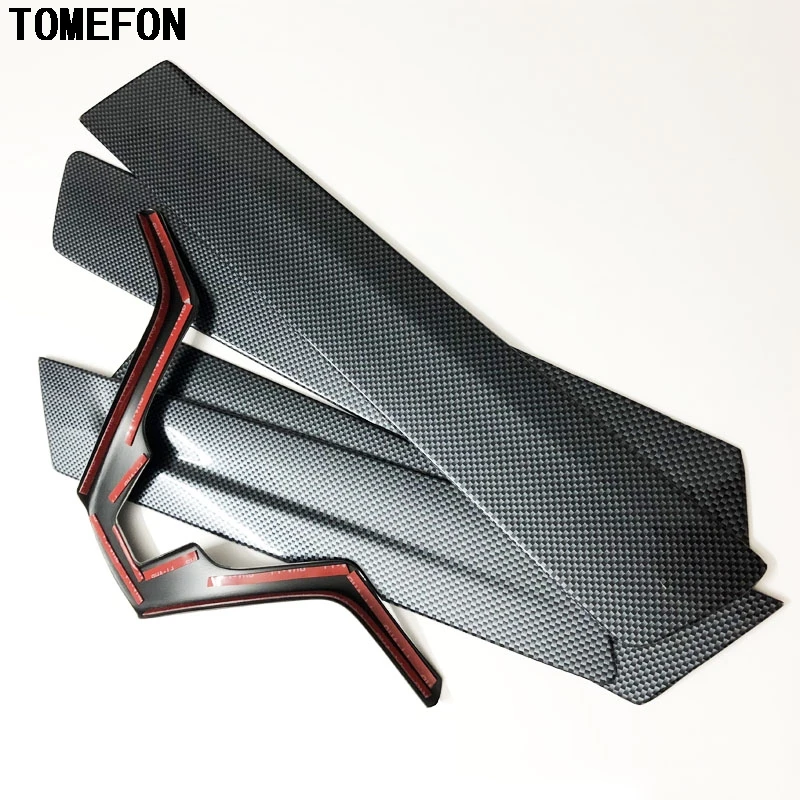 Комплект автоаксессуаров TOMEFON для Honda CRV 2007 2008 2009 2010 LHD ABS углеродное волокно краска