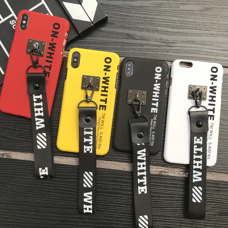 

Applicable solid color letter iphone XR mobile phone shell simple tide brand 6 7 8 PLUS X apple all-inclusive hard shell couple