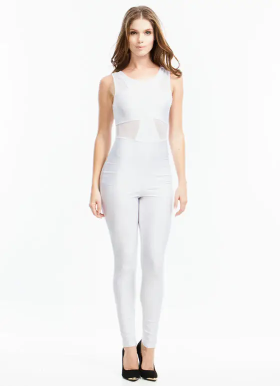 Tsuretobe Sexy Slash Neck Strapless Jumpsuit Wide Legs