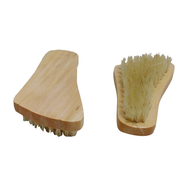 Wooden Handled Boar Bristle Brush Face Brush Natural Bristle Wood Hand