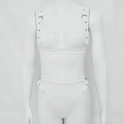 TolTolQ сексуальное боди с глубоким v-образным вырезом Краткие наборы спинки Push Up из двух частей комплект 2018 летние пляжные купальные костюмы
