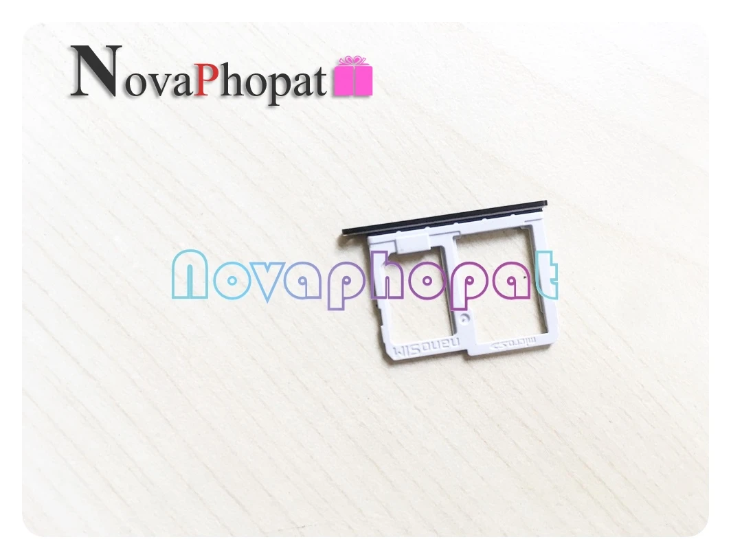 

Novaphopat G6 Mini SIM Card Tray For LG Q6 M700 M700N Sim Card Holder Slot Adapter Slot Reader Replacement