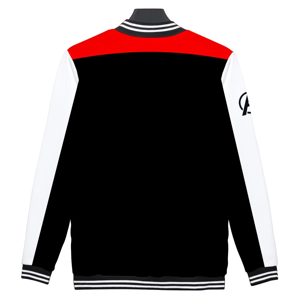 Avengers Endgame Cosplay Costumes Women Men Superhero Quantum Realm Baseball Uniform Daily Casual Sportswear Coat Tops