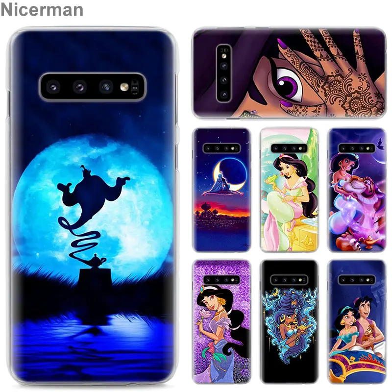 

Aladdin Jasmine Princess Phone Cases for Samsung Galaxy S10e S10 Plus S8 S9 Plus S6 S7 Edge A40 A50 A70 M20 Case Coque