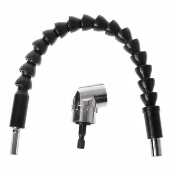 

Electronic Hex Drill Bit + Flexible Shaft Extension Screwdriver Link Set Holder