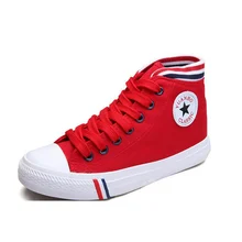 Модная парусиновая обувь; женская обувь на плоской платформе; Повседневная обувь; обувь ярких цветов; женская обувь; P5C83