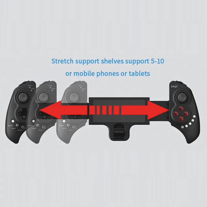 IPEGA PG 9023 Telescopic Gamepad Wireless Bluetooth Joystick Controller For Android IOS iphone 7 ipad PC Computer mobile Tablet IPEGA PG 9023 Telescopic Gamepad Wireless Bluetooth Joystick Controller For Android IOS iphone 7 ipad PC Computer mobile Tablet