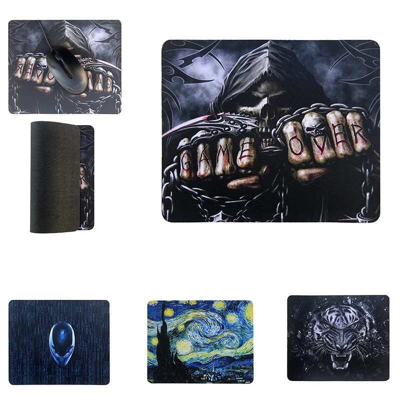 

Prints Rubber Mouse Pads Small Size Desktop Laptop Computer Laser Mouse Pad Gamer Gaming Trackball Mouse Non-slip Slim Mat Pads