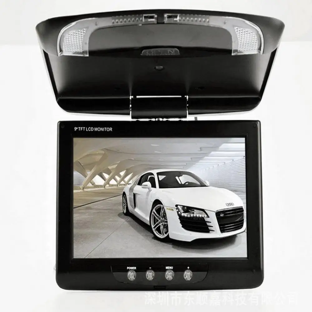 

Wide Voltage Reversing Image Display Car Ultra-Thin Ultra-Light 9 Inch High-Definition Car Ceiling Display